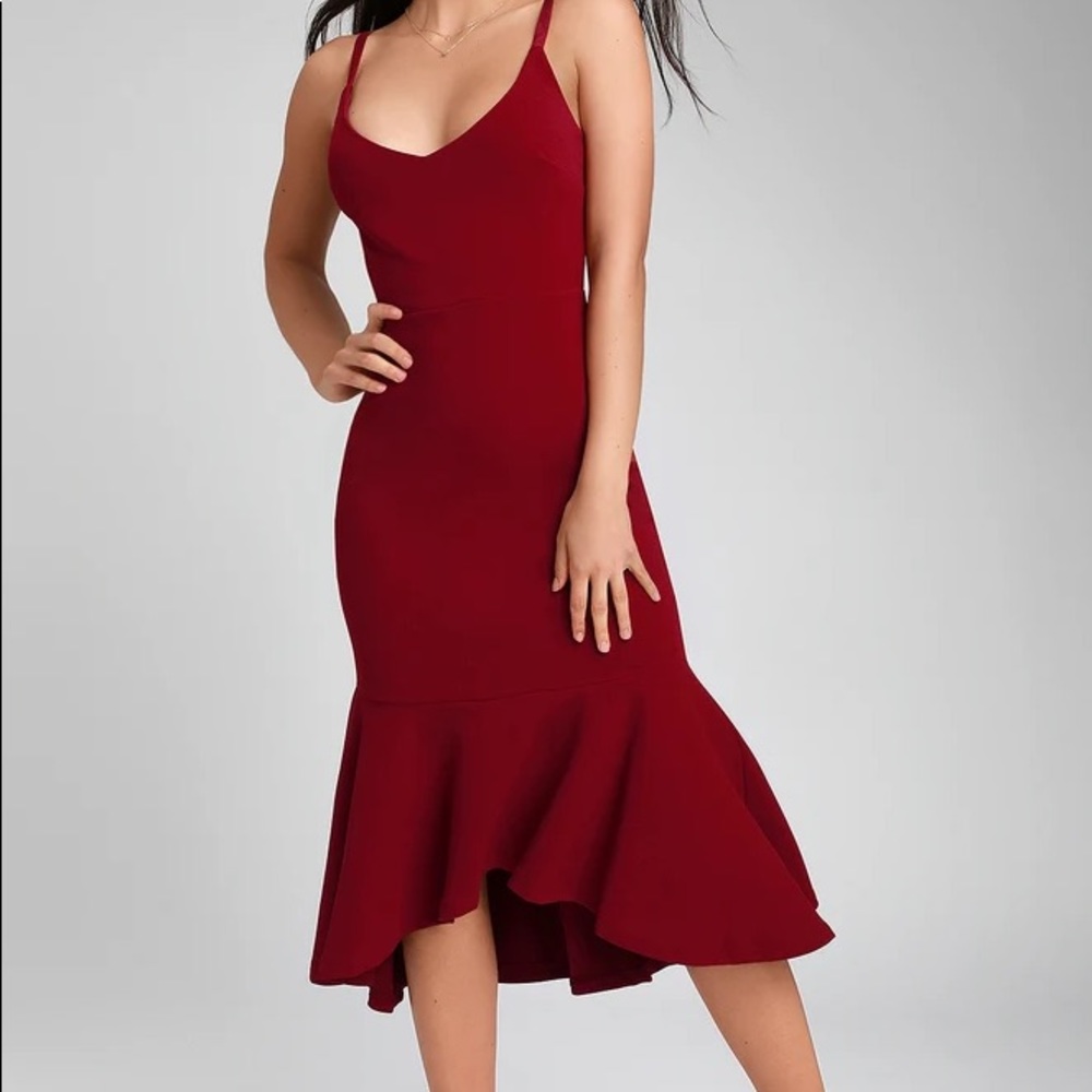 LuLu’s Red cocktail dress